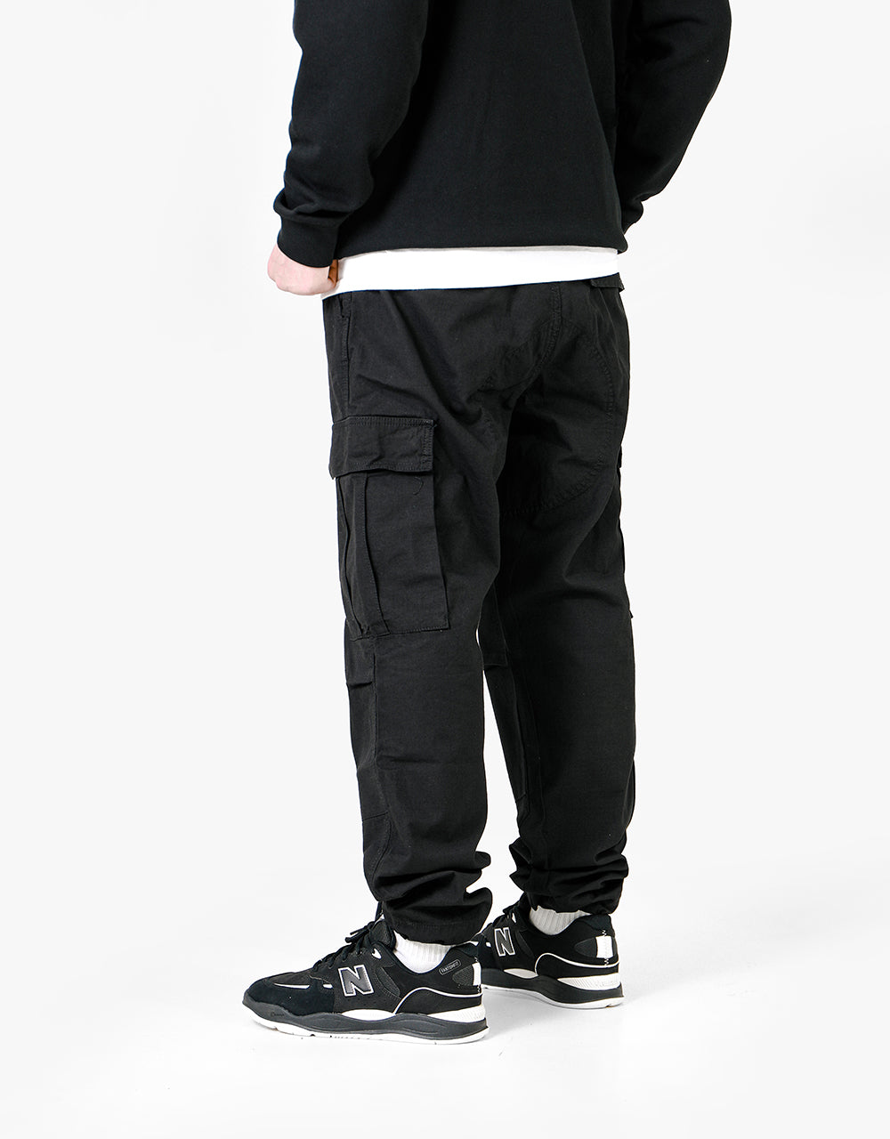 Black Cargo Trousers | New Look